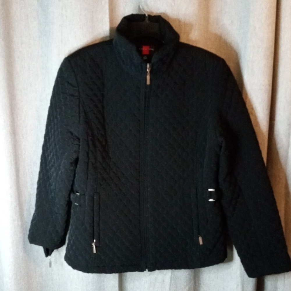 Gallery Black Quilted Outerwear